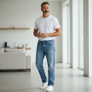 Carhartt Relaxed Fit Jeans Denim Work Mens 42x34